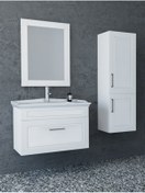 Resim NETDEKO Monaco 80 Cm Banyo Dolabı-beyaz(boy Dolap Hariç ) 