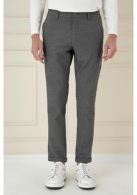 Resim Efor Slim Fit Waffle Kumaş Esnek Pamuk Antrasit Pantolon P 1168 Antrasit 