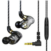 Resim Shineyee Qkz Sk7 3.5mm Kablolu Kulaklık Kulak İçi Kulaklıklar Süper Bas Müzik Kulaklığı Mikrofonlu Spor Kulaklığı 