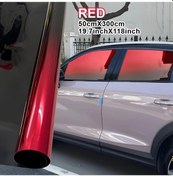 Resim Cloudstore Yaseenlın Gradyan Renk Değiştiren 50x300cm Oto Film, Yapışkanlı Güneşlik, Siyah Serin Ve Patlamaz 