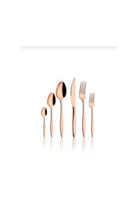 Resim Carmen Rose Gold 42 Parça Çatal Kaşık Bıçak Seti Rose 