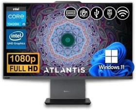 Resim Lenovo ThinkCentre Neo 50a 24 Gen 5 i5-13420H 40GB 512 GB M.2 SSD 12SC000YTR ATL29 23.8 W11Pro All In One Bilgisayar 