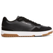 Resim Tommy Hilfiger Siyah Erkek Sneaker TH BASKET BETTER MIX LTH 