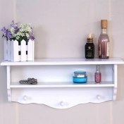 Resim Hommy Menekşe Lake Mutfak Rafı Terek 