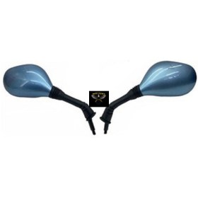 Resim MOTO ULUSOY AYNA TAKIMI MAVİ OEM HONDA ALPHA 110 