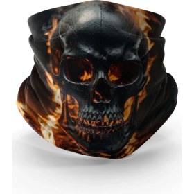 Resim Bebo Store Extreme Spor Motor ve Bisiklet Kullananlara Özel Desenli Buff Boyunluk Bandana Balaklava 