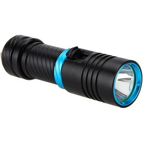 Resim Valkyrie Profesyonel Şarjlı Su Altı Dalış Feneri Metal Kasa Yüksek Aydınlatma Su Geçirmez 2000mah Kutulu 