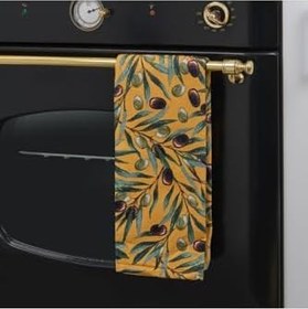 Resim Soft Olive Mutfak Havlusu - Hardal - 40X66 Cm 
