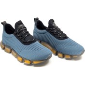 Resim Voyager Tekstil Kumaş Ithal Yüksek Taban Sneakers Casual Günlük Erkek Ayakkabı 