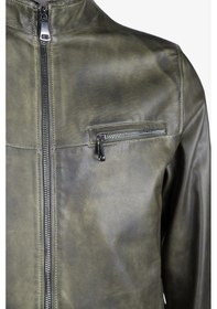 Resim Valmenti Erkek Olive Hakiki Deri Deri Mont 571 Smr 767 Erk Dr Mont Sk23/24 YESIL 
