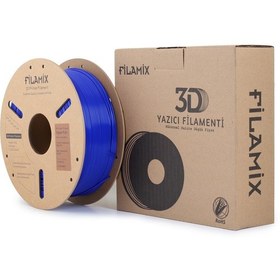 Resim Filamix Koyu Mavi Pla+ Filament 1.75mm 1kg - Teknoartshop 1 