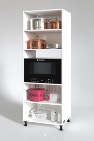 Resim Kenzlife Fırın Dolabı Müzeyyen Byz 180*65*50 Mutfak Xlarge Ayaklı Banyo Kiler Ofis 