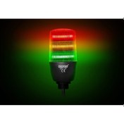 Resim IF Serisi Üç Katlı 24V AC/DC Buzzerlı Sabit Anahtar Kontrollü M22 
