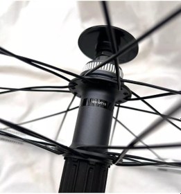 Resim Shimano Wh-mt15 Ön/arka 26''jant Seti Beyaz Qr-mandal Centerlock Disk Kaset Dişli Jant Seti 