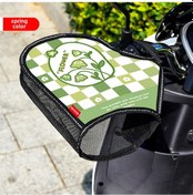 Resim Yuntech01 Motosiklet Ve Elektrikli Araçlar İçin Yazlık Uv Koruma Su Geçirmez Isı Yalıtım Eldiveni Çiçek Rengi, Tek Boyut 