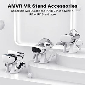 Resim PSVR2 VR çubuk için, taşınabilir VR gözlükler, sunum çubukları, VR ekipmanı aksesuarları için kask temel tutucu, siyah 