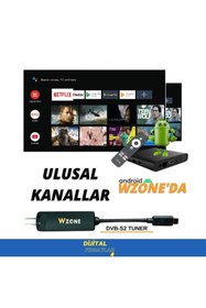 Resim Botech Tuner Wzone 4k Android Kutu Için Tuner Uydu Alıcısı 