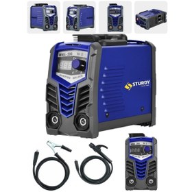 Resim Sturdy Japon Techny +special Super Ultrasonıc 201 Ampr Dijital Göstergeli Invertör Kaynak Makinası 