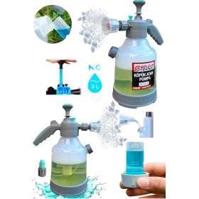 Resim Yeni Basınçlı Çok Fonksiyonlu Manuel El Pompası, Köpük Atan, Sıvı Püskürtme 3 Lt Köpük Atan Pompa 