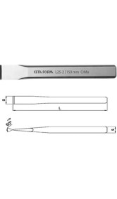 Resim Ceta Form Düz Keski 200 mm / L25-200-2 