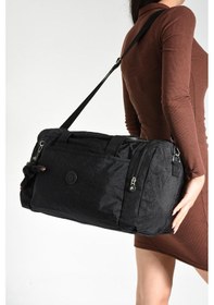 Resim Baginn Seyehat Spor Çantası Klinkır Kumaş Hafif Kabin Boy Valiz 40 25 Cm Omuz Ve Çapraz Askılı 001 