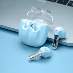 Resim Celebrat W27 Şeffaf Tws Bluetooth Kulaklık Gürültü Azaltma Kablosuz Kulaklık (Ce Sertifikalı) 
