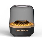 Resim Bluetooth Kablosuz Küçük Cam Yeni Masaüstü Subwoofer Hoparlör 