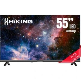 Resim Hiking 55HS24000 55" Uydu Alıcılı Smart 4K Ultra HD LED TV 