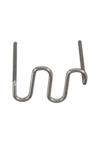 Resim 500+500 Adet 0,6mm-0,8mm Dalgalı Tip Plastik Kaynak Zımba Teli 