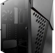 Resim Aerocool Cyberx Advance 2 X 12Mm Kırmızı Led Fanlı Full Akrilik Atx Kasa 