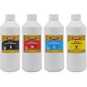 Resim ekoset Brother Dcp-t520w Dcp-t720dw Uyumlu 4 Renk Muadil Mürekkep 4x1 Litre 