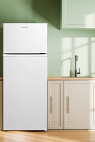 Resim Kumtel Çift Kapılı Buzdolabı 204L HTMF-210 