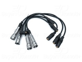 Resim Volkswagen Golf 2 Jetta Caddy Passat ve Seat Toledo Ibiza Cordoba 1981 Sonrası Uyumlu Buji Kablosu 