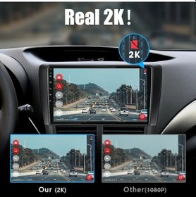 Resim Joyjadehub Jmcq Araba Adas Dvr Dash Cam 2k Tam Hd Otomatik 