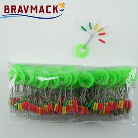 Resim 600 Adet Renkli Uzay Fasulyesi Seti Zeytin + Silindir Şekilli Yüksek Hassasiyet Kaymaz Tasarım Çok Renk Seçenekleri Tatlısu Sazan Somon Alabalık Mahseer Balıkçılık Aksesuarları 