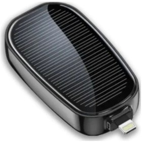 Resim Mini Güneş Enerjili Powerbank Cep Tipi Acil Şarj Cihazı Çok Renkli 