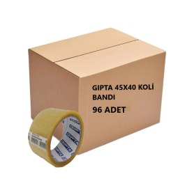 Resim Koli Bandı 45mmx40 Metre Şeffaf Akrilik 96 Adet Diğer 