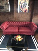 Resim 3A Mobilya Nar Çiçeği Chesterfield Koltuk 