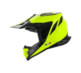 Resim Sway 618 Startust Çocuk Cross Kaskı Bisiklet Motosiklet Enduro Kask L Beden Sarı Çocuk Kaskı Sarı 