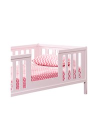 Resim Montessori Yatak, Berlin Mdf Karyola + 1 Comfort Yatak - Pembe 