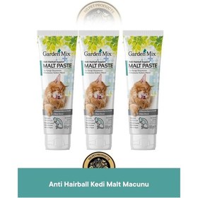 Resim Garden Mix Anti Hairball Kedi Malt Macunu 3x100 Gram 