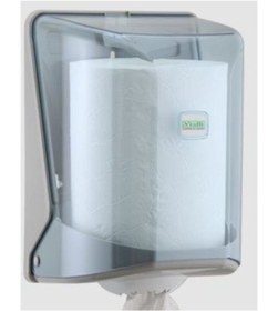 Resim Vialli Sg1t Mini Centerfeed Içten Çekmeli Kağıt Havlu Dispenseri Şeffaf 