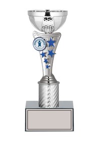 Resim Odak Kupa - Small Kupalar - S-037 C - 24 Cm Altın - Beyaz 