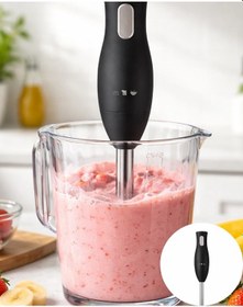 Resim Mutfak El Blenderı Paslanmaz Çelik Uçlu Ergonomik Tasarım 