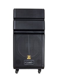 Resim SHILE SL-1612B İki El Mikrofonlu-Kumandalı USB/SD/BT/FM Taşınabilir Hoparlör 