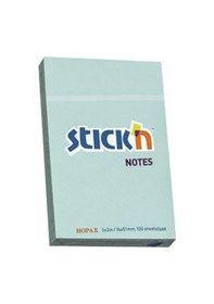 Resim Hopax Stıckn Yapışkanlı Not Kağıdı 100 Yp 76x51 Pastel Mavi He21146 