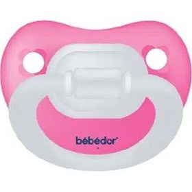 Resim Bebedor Desenli Damaklı Emzik Pembe 6-18 Ay 