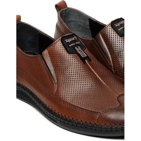 Resim Bestello Bağcıksız Poli Taban Casual 020-085 Erkek Ayakkabı Taba 