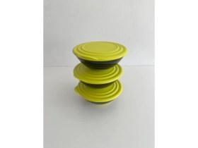 Resim Tupperware Damla kase 3lü set 600ml 