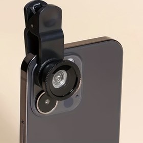 Resim 1 adet 3'ü 1 arada Evrensel Klipsiz Akıllı Telefon Lens Kiti - Geniş Açı, Makro, Balıkçı Lens Seti Artan Mobil Fotoğrafçılık için, Samsung Cihazlarıyla Uyumlu - Pil Gerektirmez 